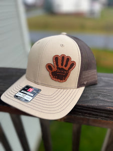 Genuine Leather Patch Hats