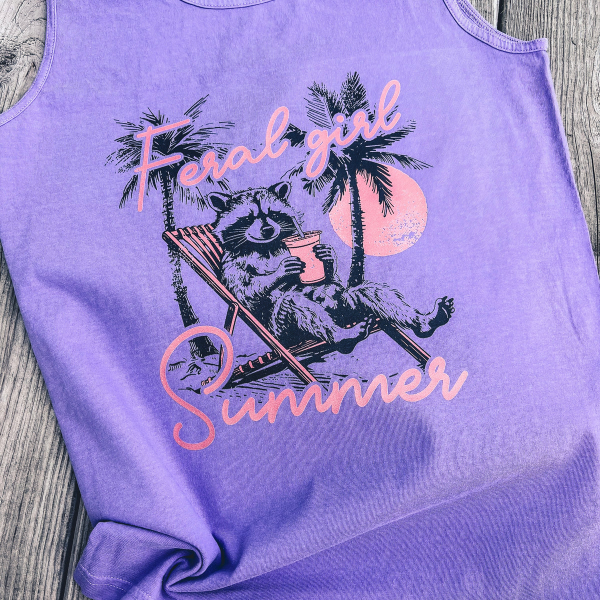 Feral Girl Summer Tank — Floorboard Findings Boutique