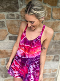 Geode Ice Dyed Romper Dress Size Small (2-4)