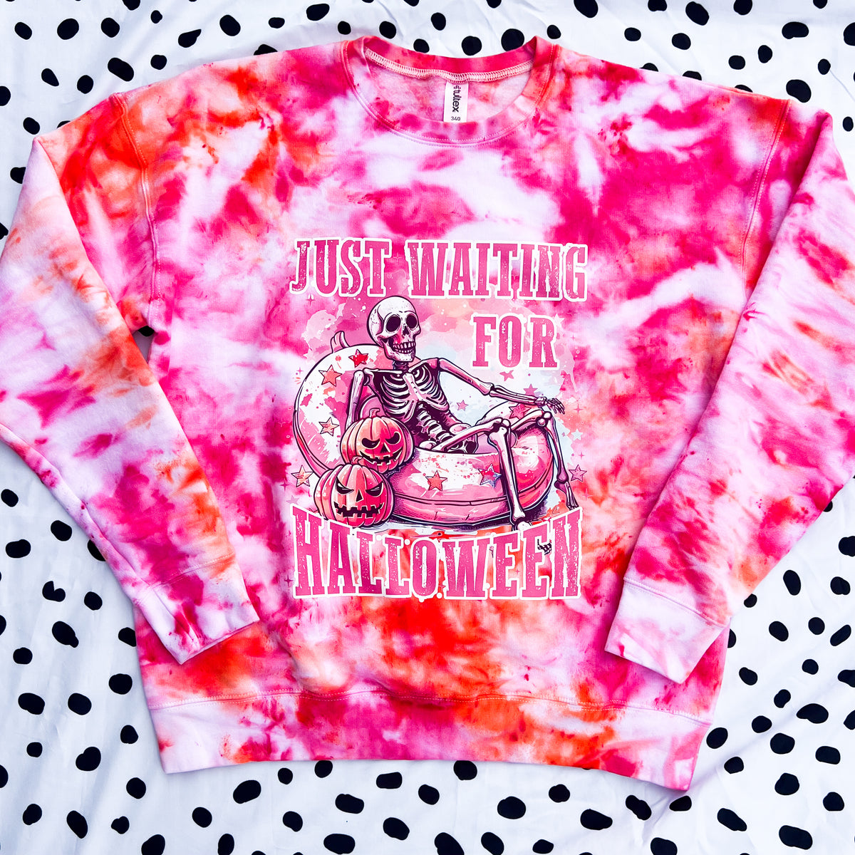 Just Waiting For Halloween Crewneck — Floorboard Findings Boutique