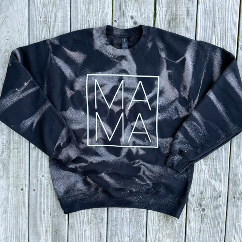 Mama Bleached Crewneck Sweatshirt