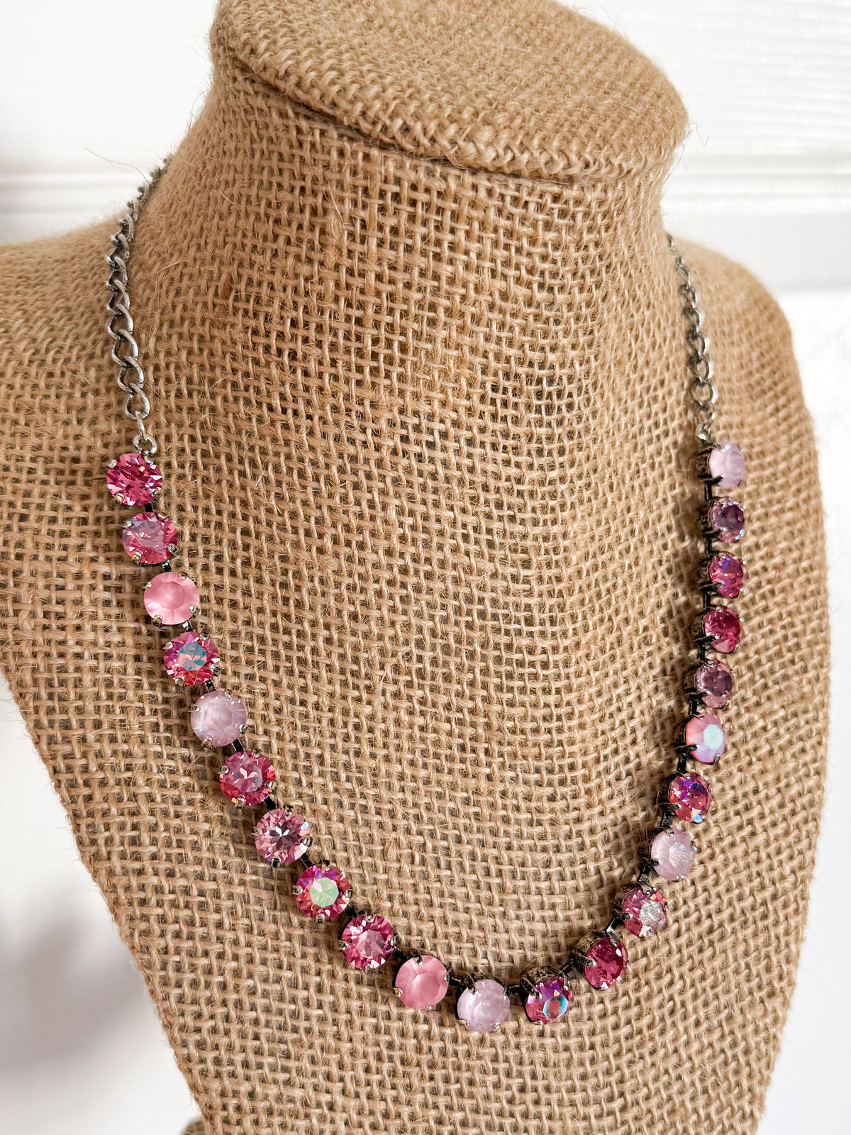 Talk about Rose Crystal Necklace