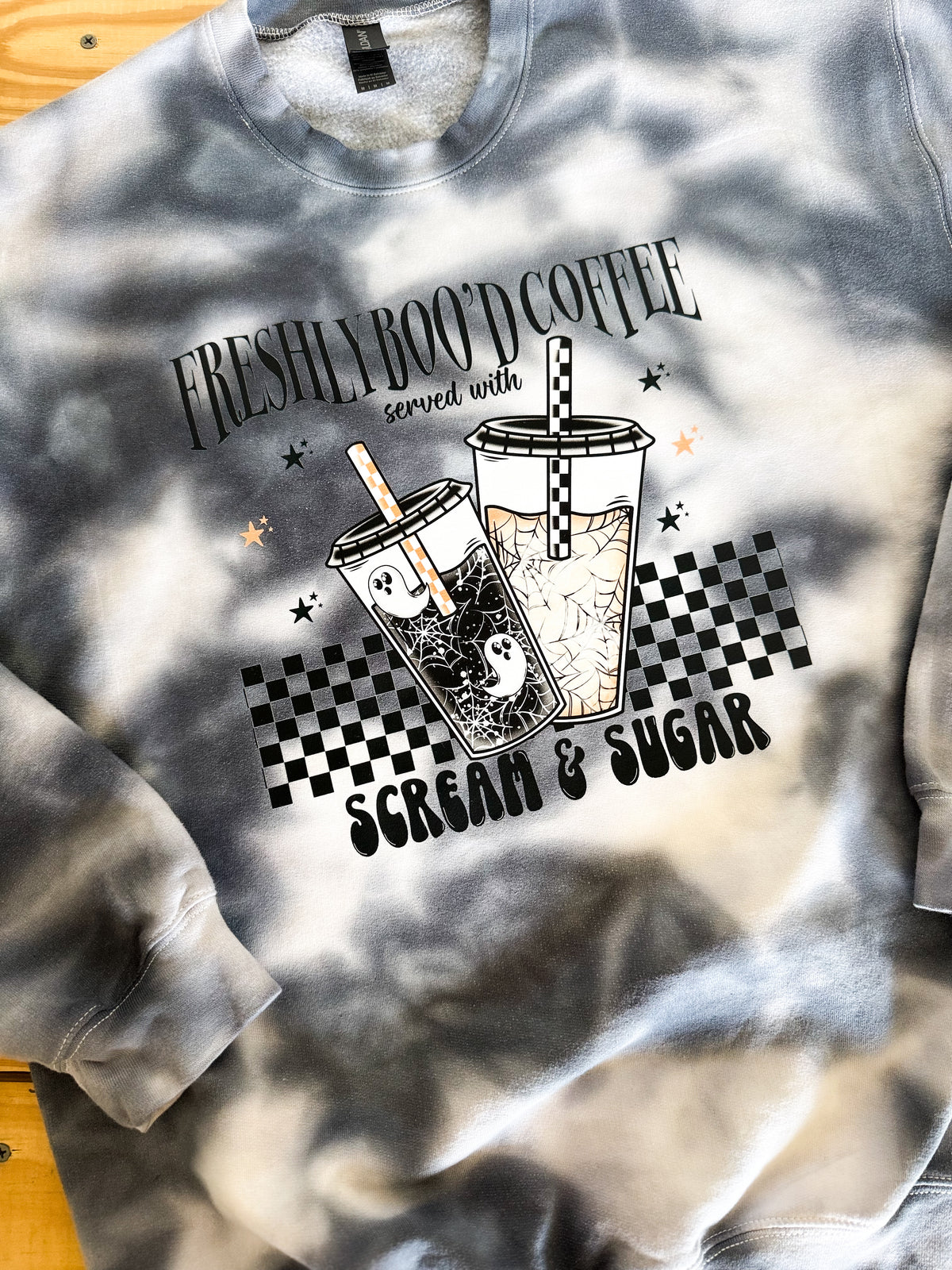 Fresh Boo'd Coffee Ice Dye — Floorboard Findings Boutique