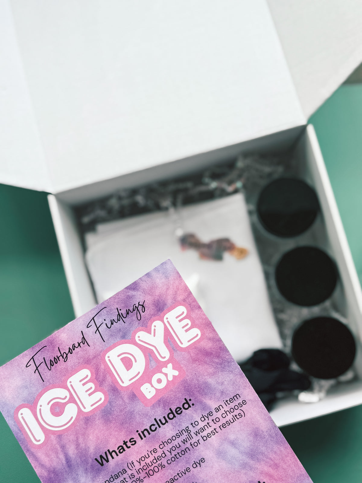 DIY Ice Dye Box — Floorboard Findings Boutique