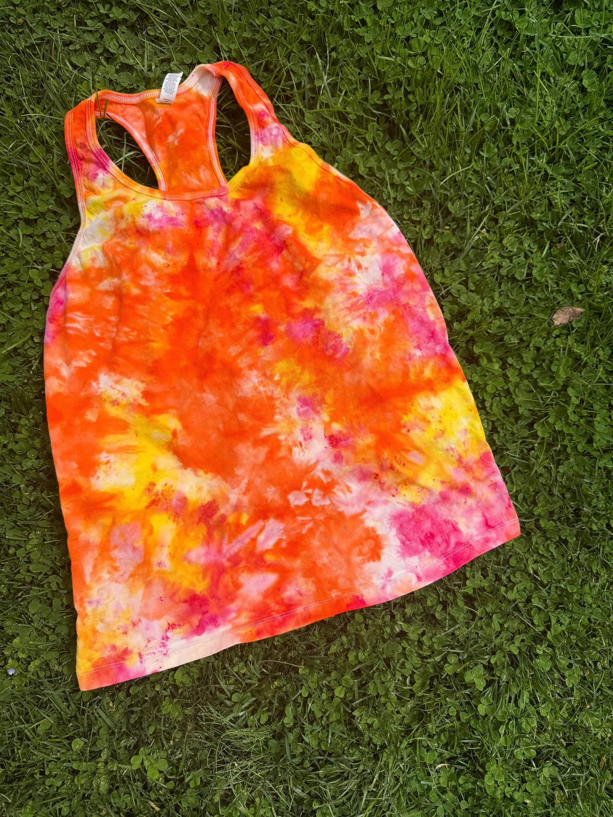 Sunset Ice Dye Racerback