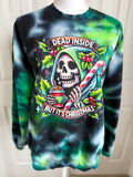 Dead Inside, But It's Christmas Crewneck — Floorboard Findings Boutique