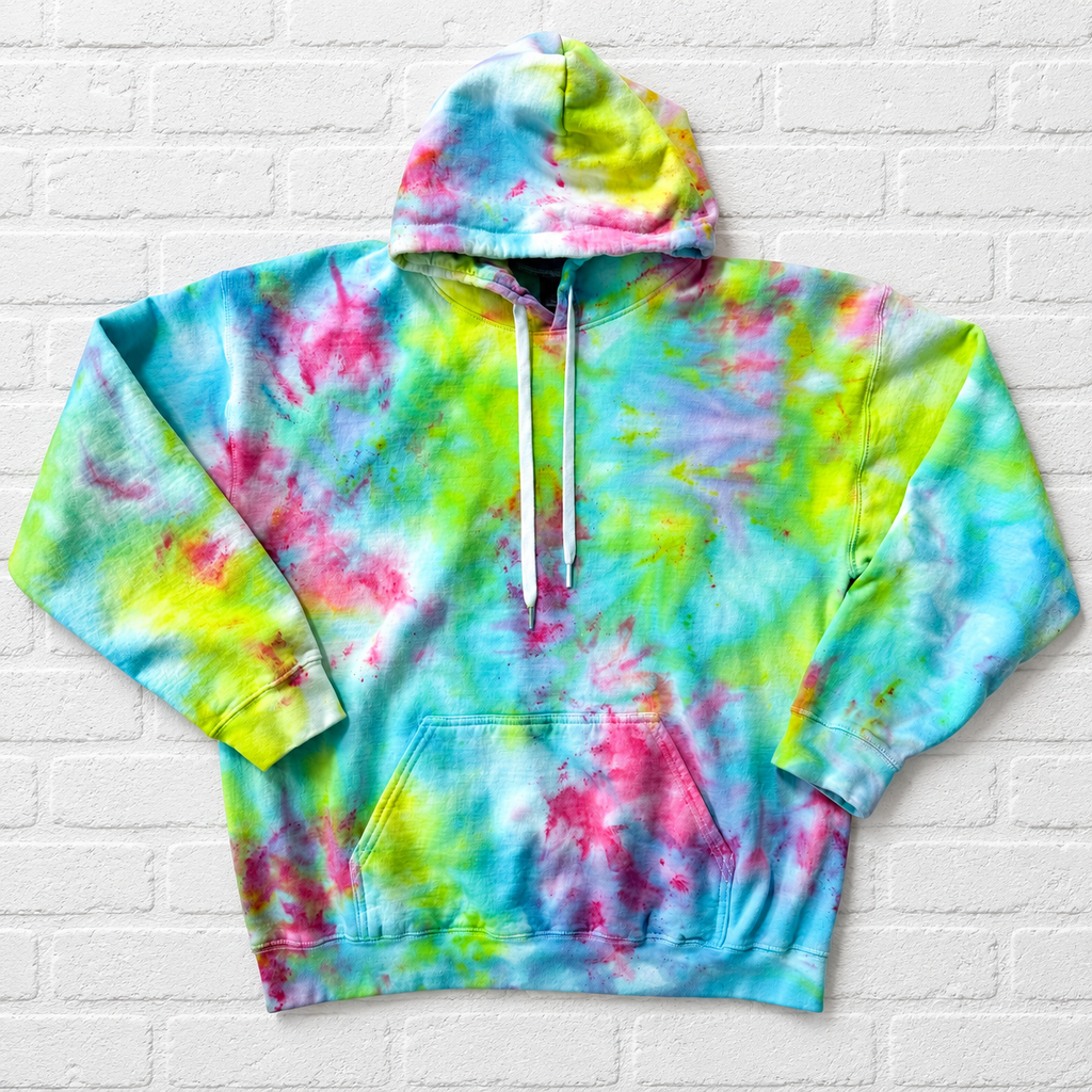 Carnival Ice Dye Tee, Crewneck, or Hoodie