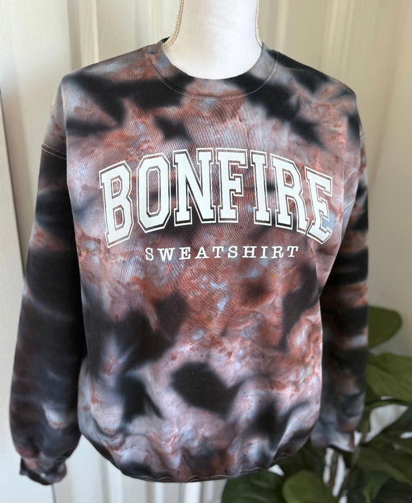 Bonfire Ice Dye Crewneck