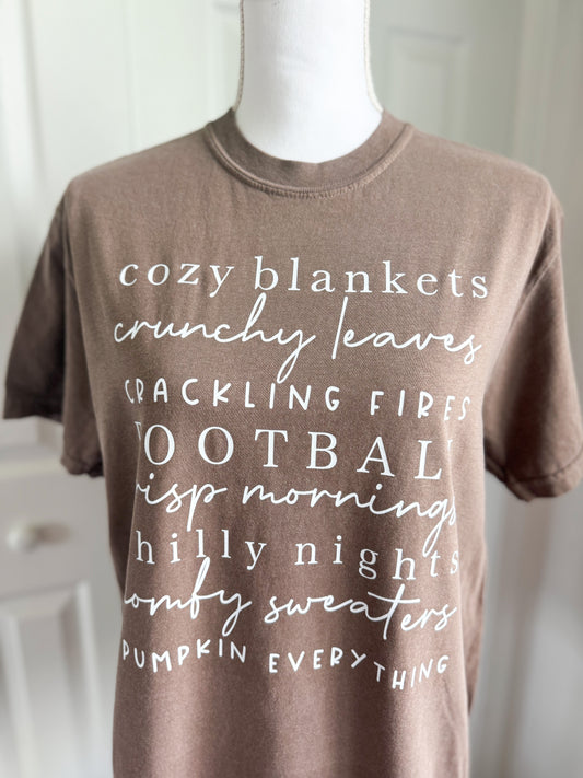 Fall Script Tee