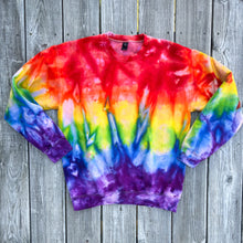 Load image into Gallery viewer, True Rainbow Crewneck Tie Dye Preorder