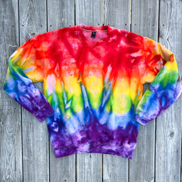 True Rainbow Crewneck Tie Dye Preorder