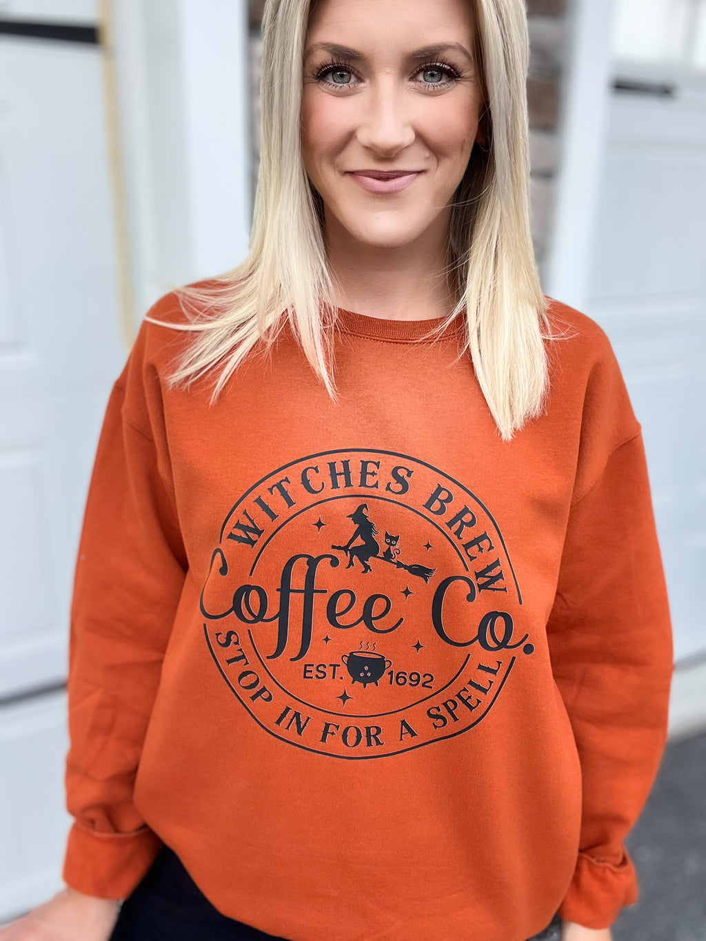 Witches Brew Coffee Company Crewneck — Floorboard Findings Boutique