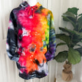 Goth Rainbow Ice Dye Crewneck — Floorboard Findings Boutique