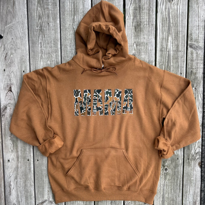 Mama Camo Duck Hoodie or Crew