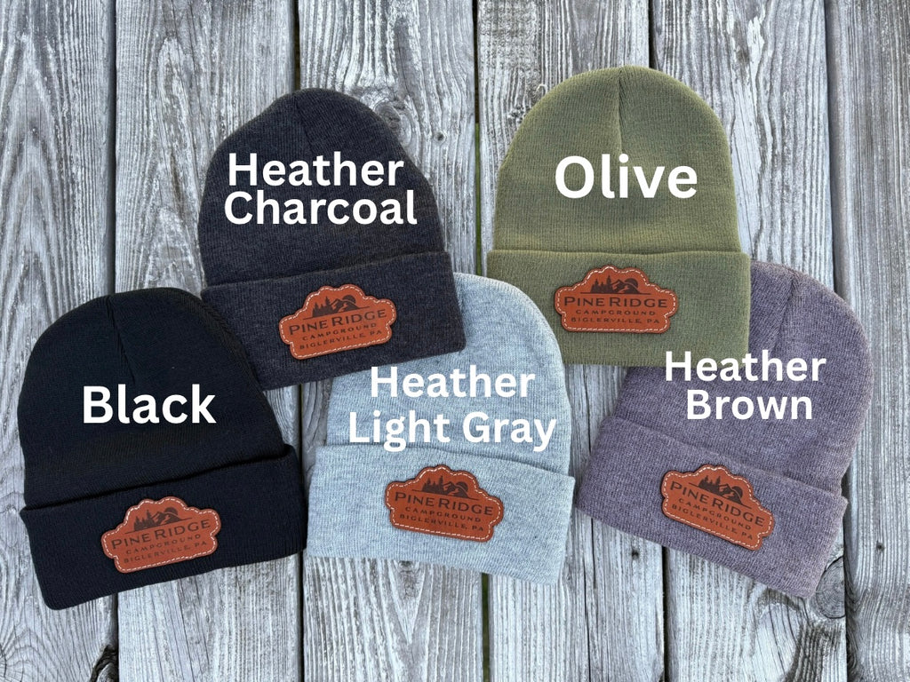 Pine Ridge Campground Beanies — Floorboard Findings Boutique