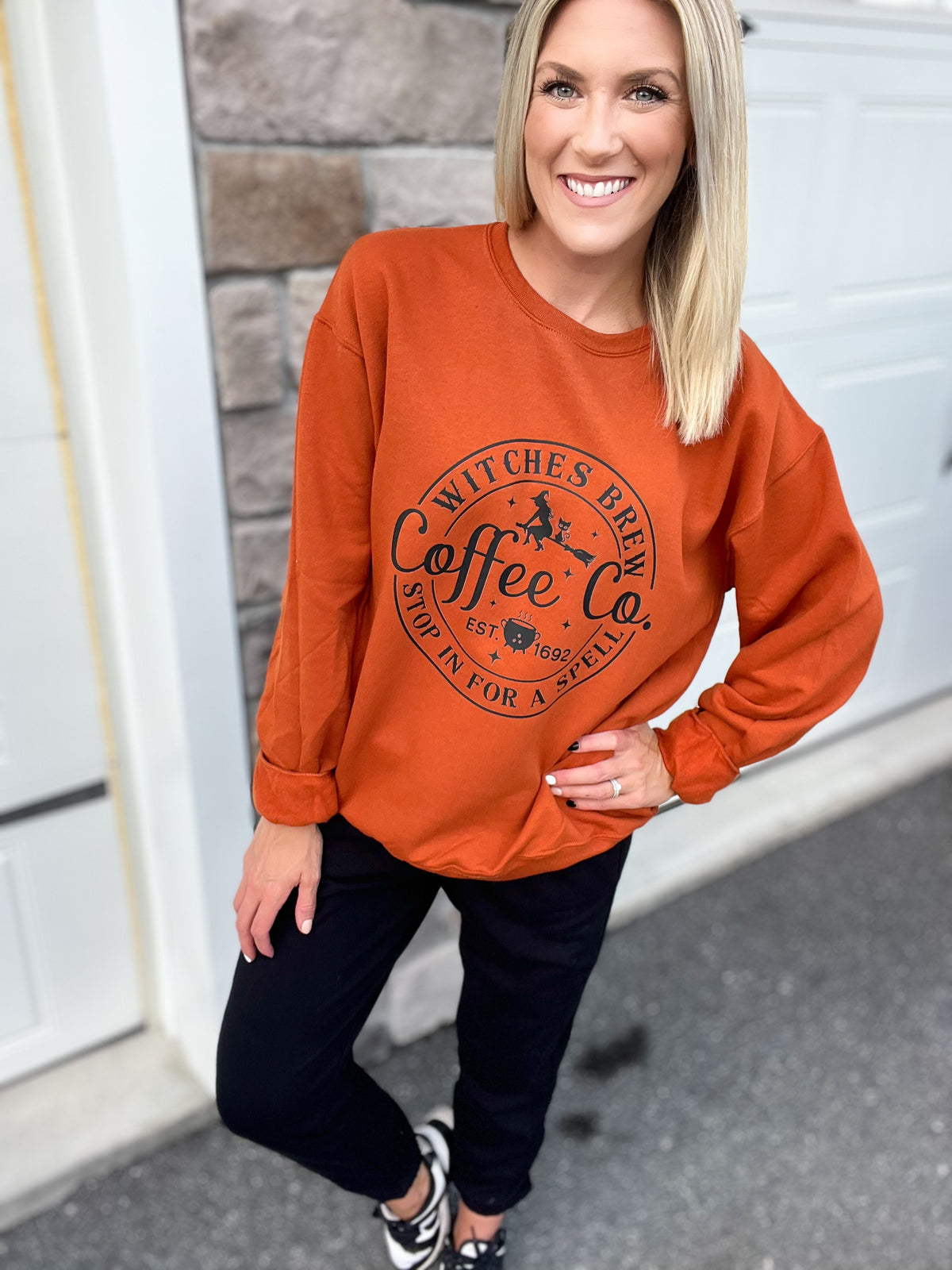 Witches Brew Coffee Company Crewneck — Floorboard Findings Boutique