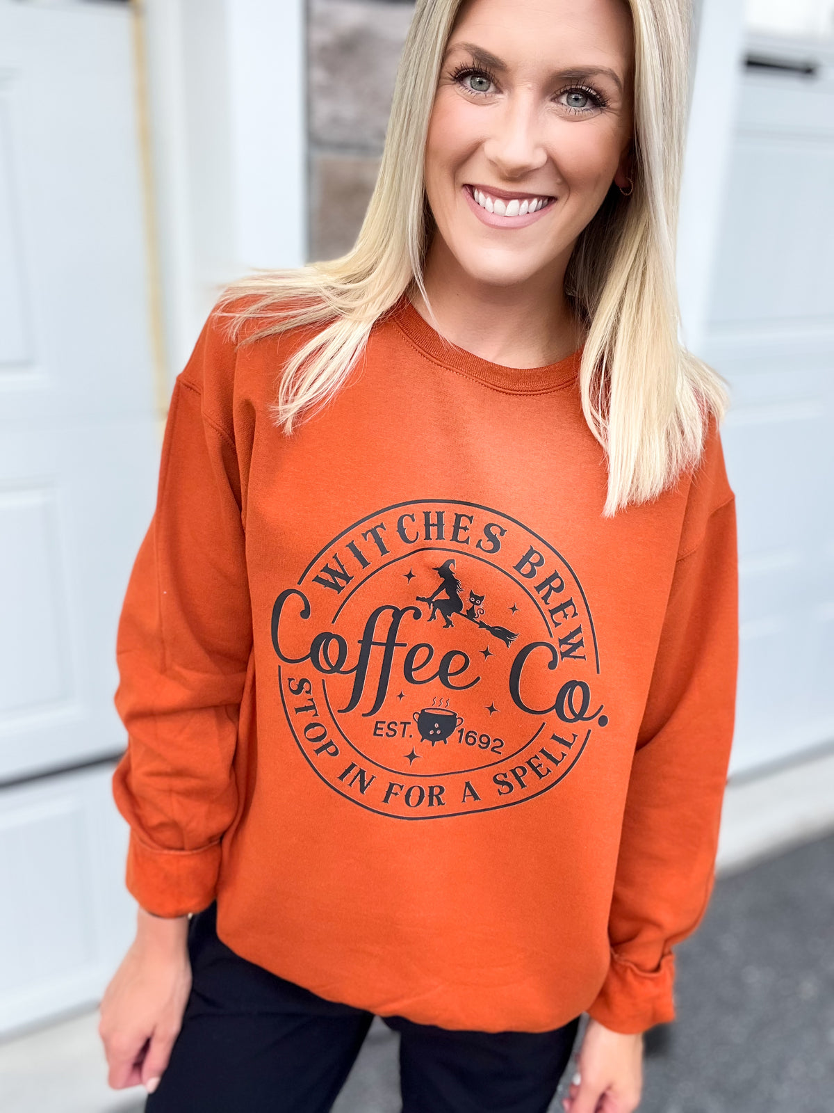 Witches Brew Coffee Company Crewneck — Floorboard Findings Boutique