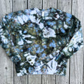 Olive Drab Ice Dye Crewneck — Floorboard Findings Boutique