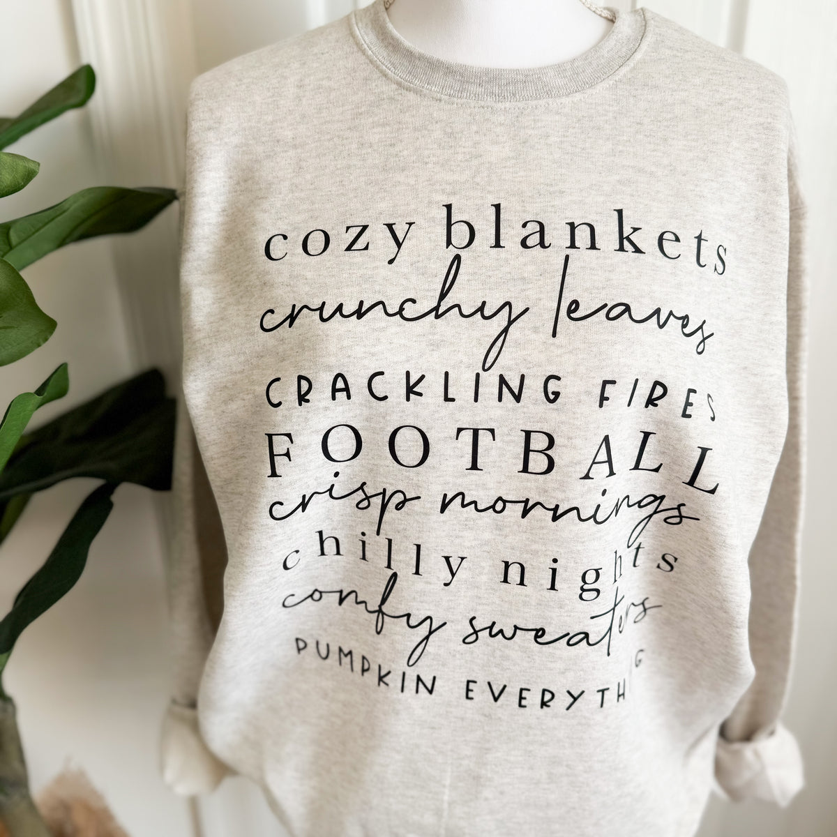 For the love of Fall Crewneck — Floorboard Findings Boutique