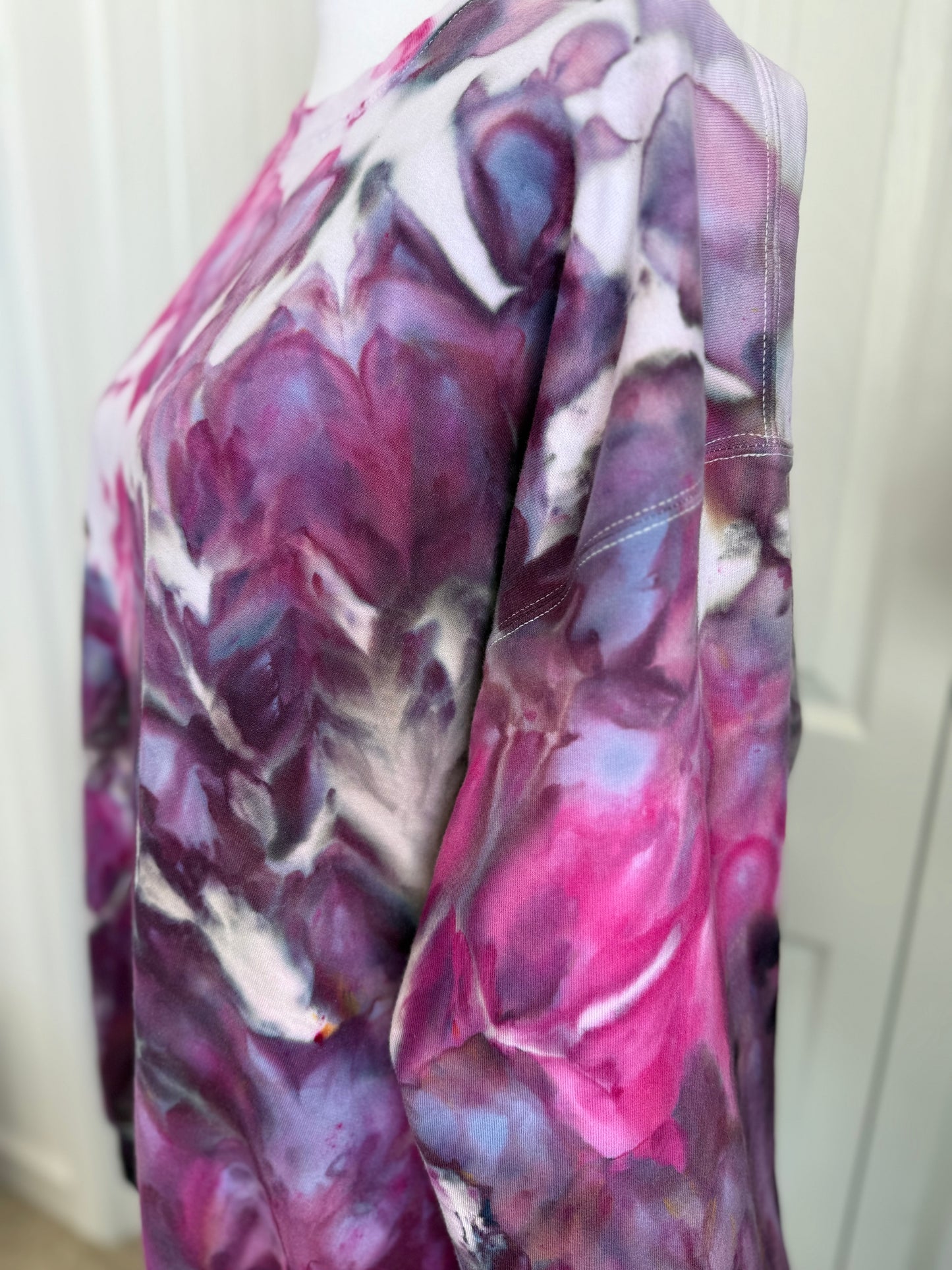 Extra Large Berry Bliss Ice Dye Crewneck
