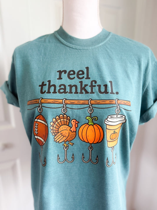 Reel Thankful Tee