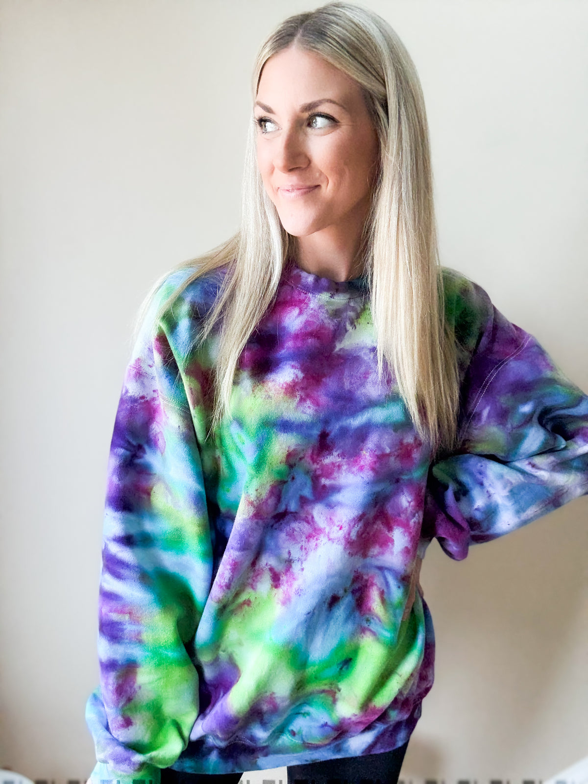 Witches Brew Ice Dye Crewneck
