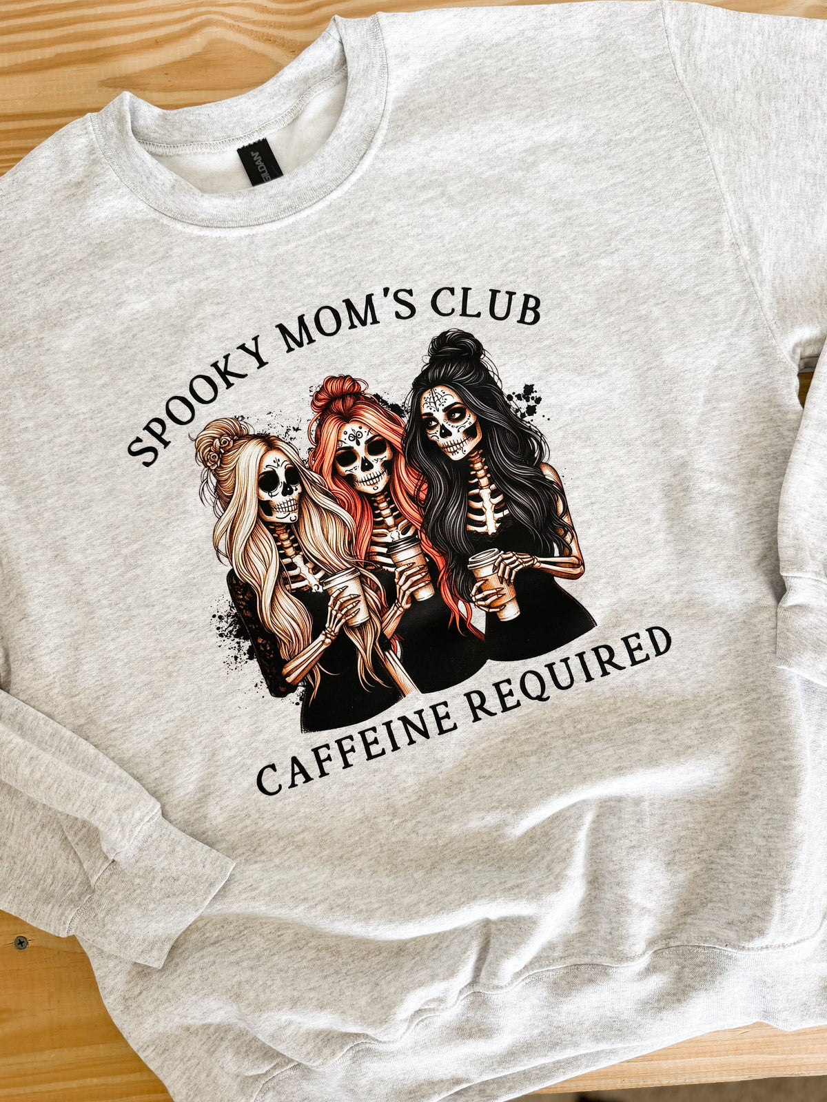 Spooky Moms Club Halloween Crewneck — Floorboard Findings Boutique