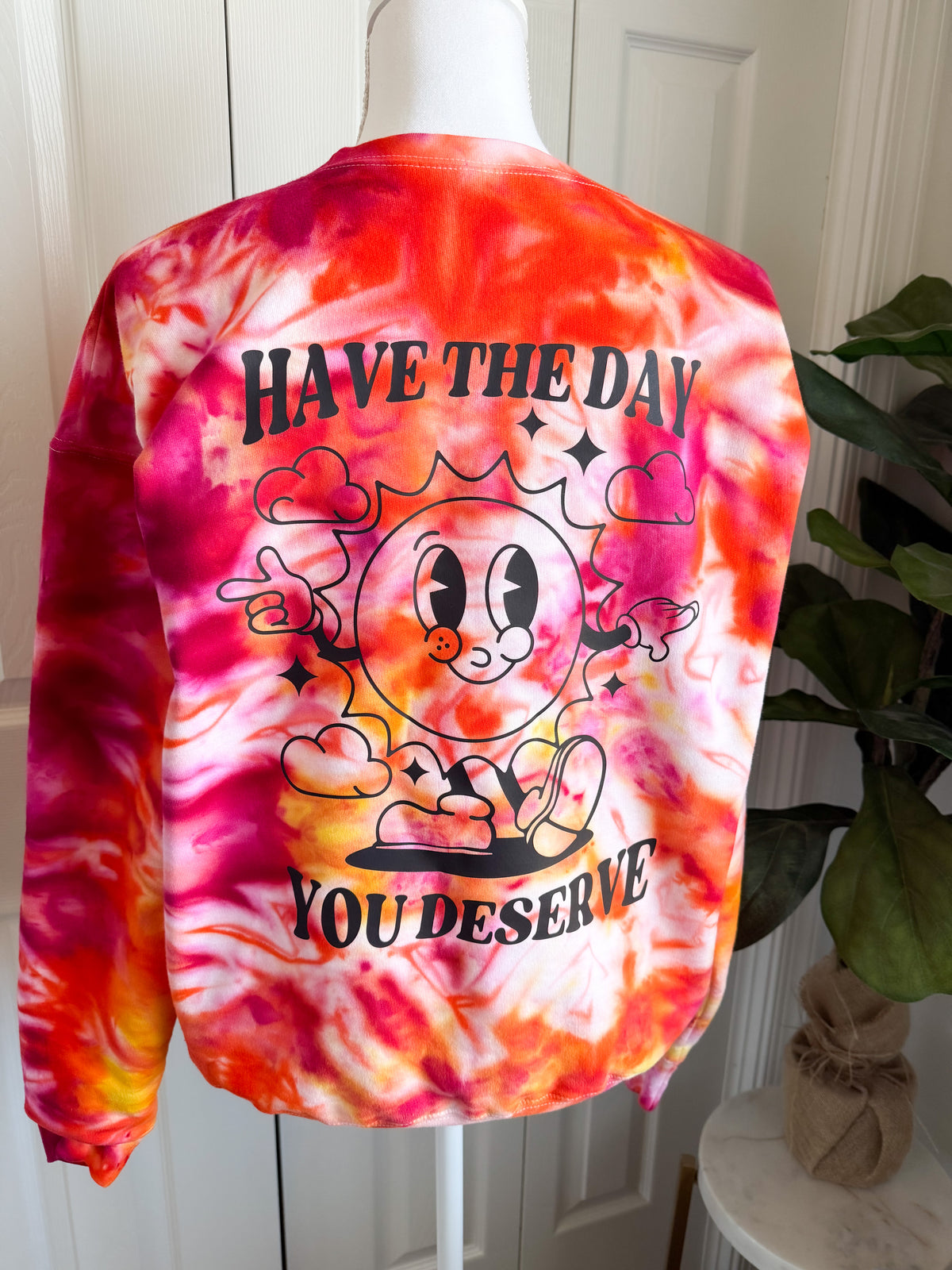 Have The Day You Deserve Tee — Floorboard Findings Boutique
