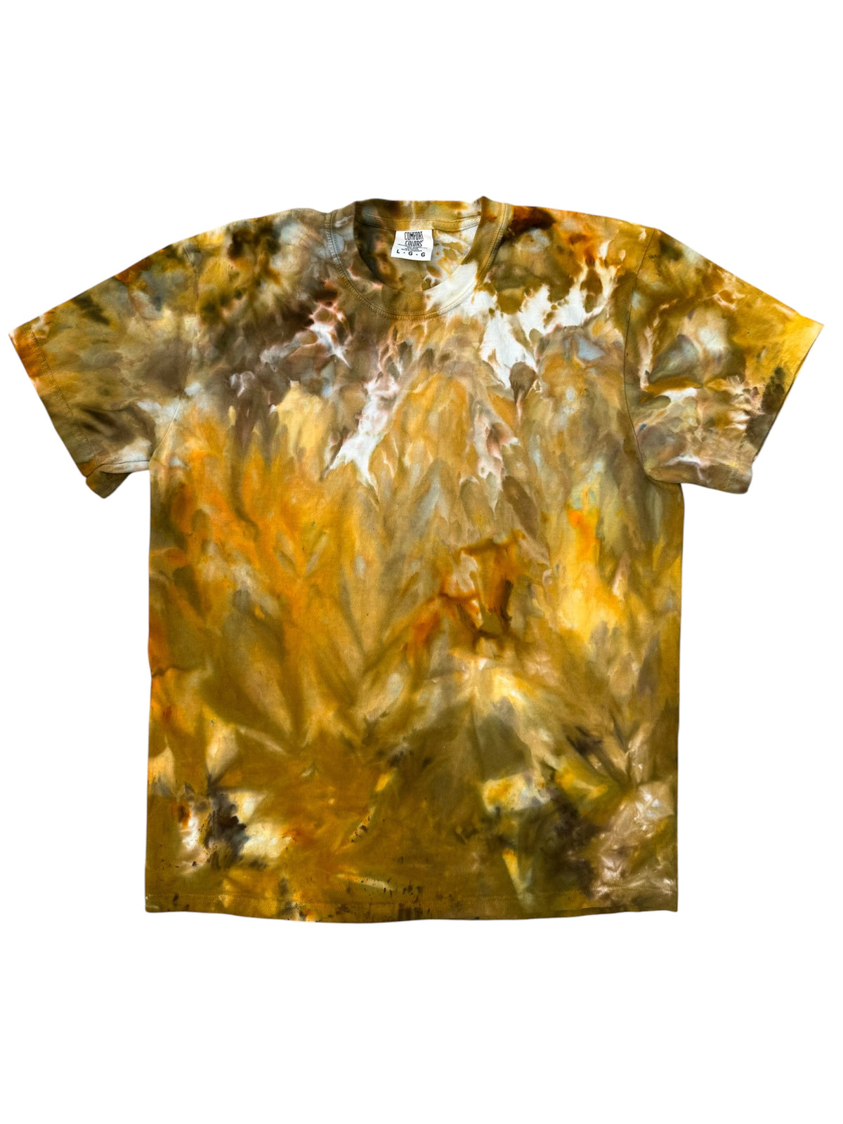 Incline Method Mustard Comfort Colors Short Sleeve Large