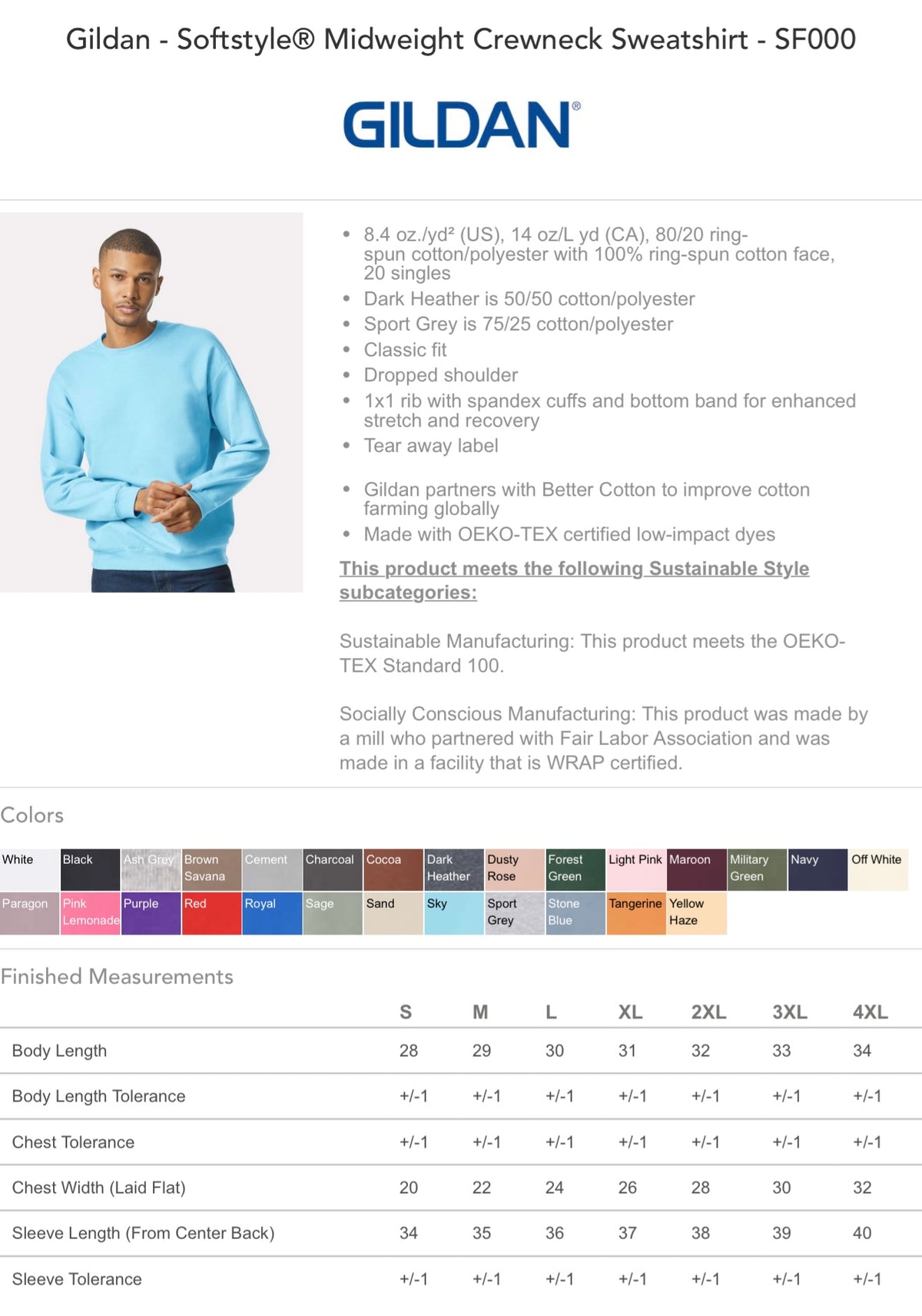 Ice Dye Crewneck Sweatshirt — Floorboard Findings Boutique