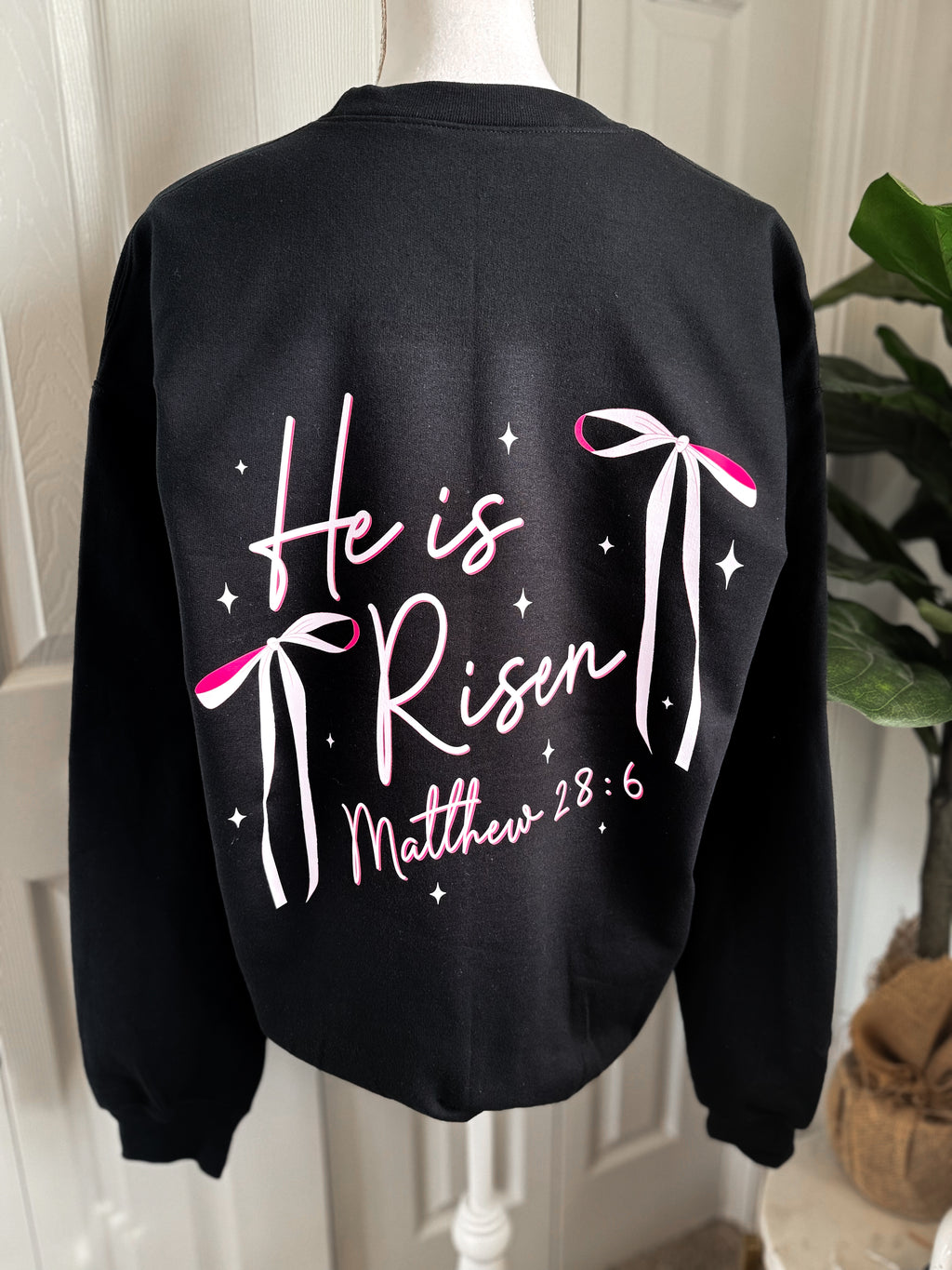 He is Risen Crewneck — Floorboard Findings Boutique