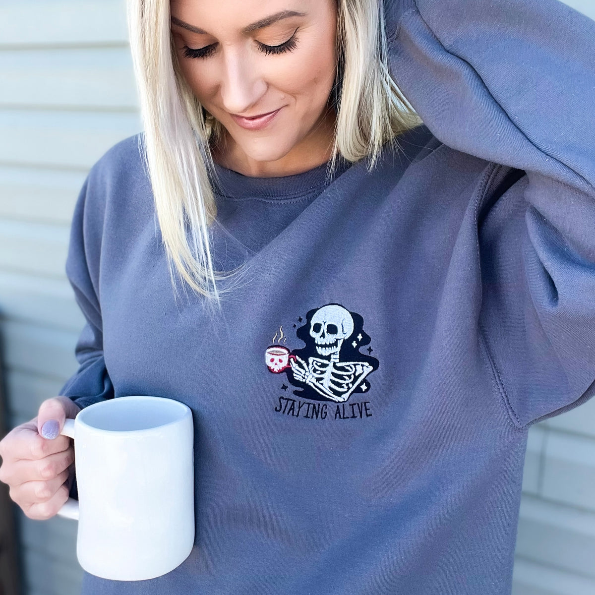 Staying Alive Crewneck