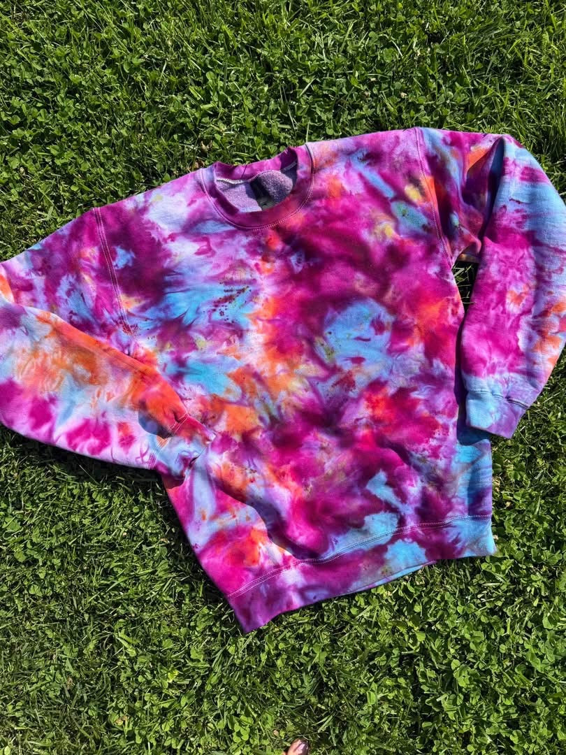Space Jam Ice Dye Tee, Crewneck, or Hoodie