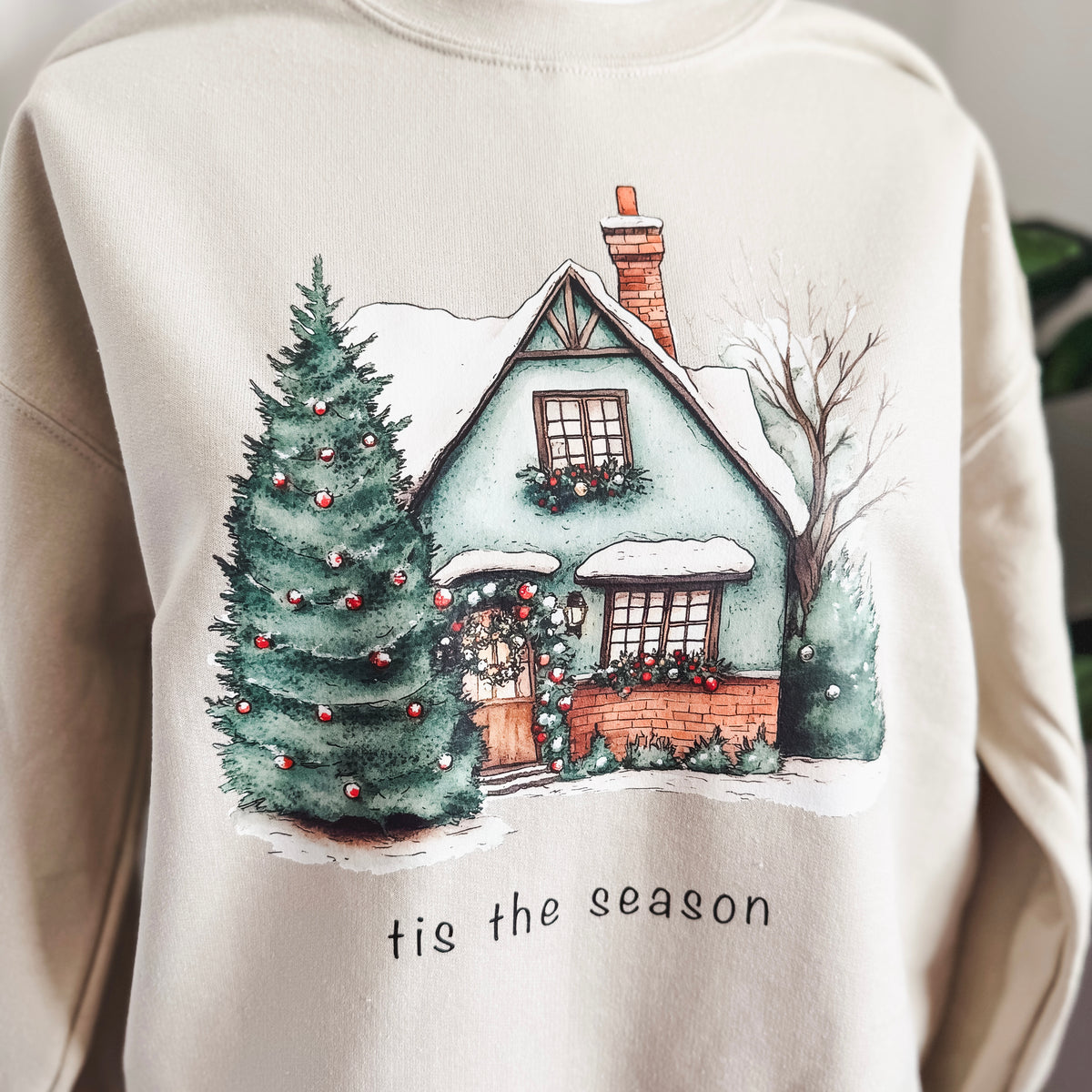 Tis The Season Holiday Crewneck — Floorboard Findings Boutique