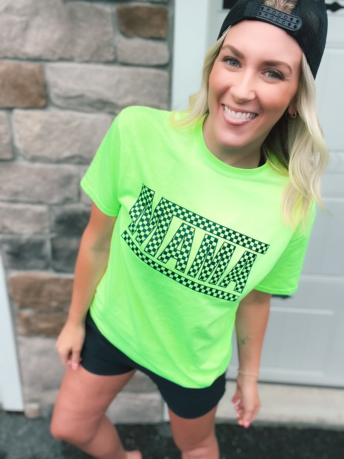 Checkered Mama Tees — Floorboard Findings Boutique