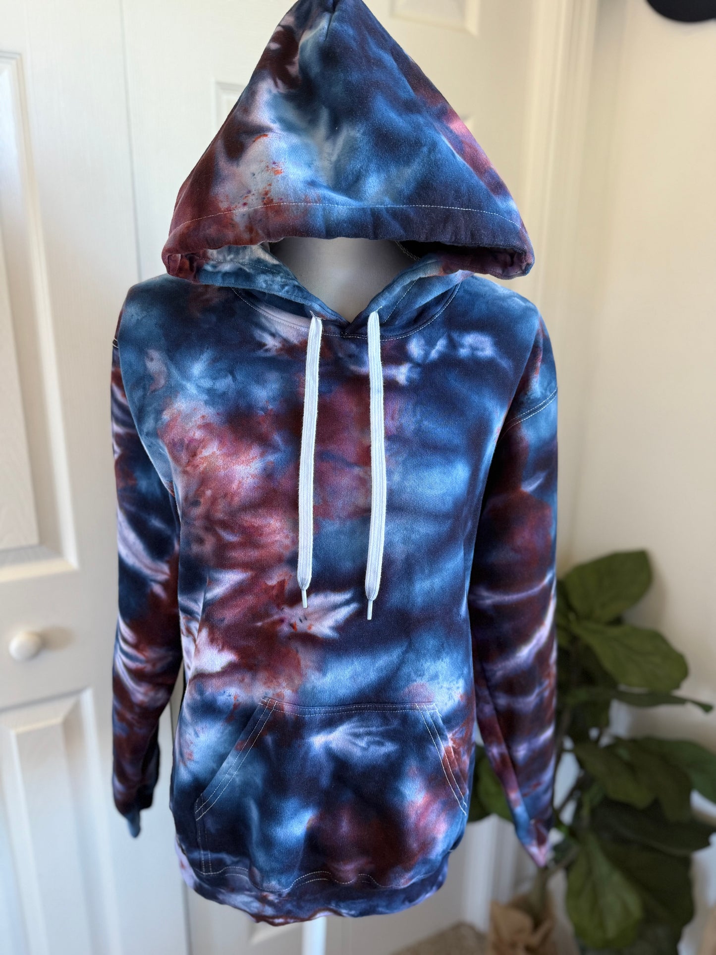 Rose & Navy Tie Dye