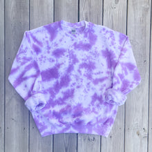 Load image into Gallery viewer, Purple Tie Dye Pullover PREORDER