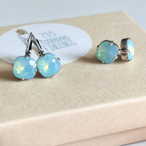 Pacific Opal Crystal Earrings