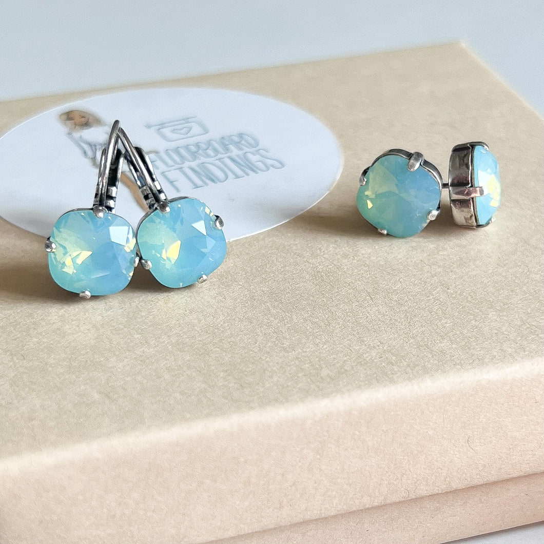 Pacific Opal Crystal Earrings