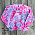 Hot Pink & Gray Ice Dye — Floorboard Findings Boutique