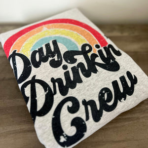 Day Drinkin' Crew Pullover