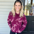 Maroon Fleece Lined Hoodie — Floorboard Findings Boutique
